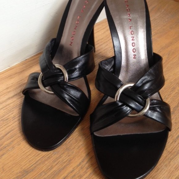 Sandals by SASHA London Made in SPAIN Size 8.5, Color: Black - Picture 8 of 9
